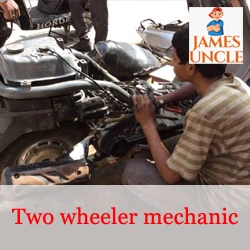 Two Wheeler mechanic Mr. Debasish Dutta in Serampore